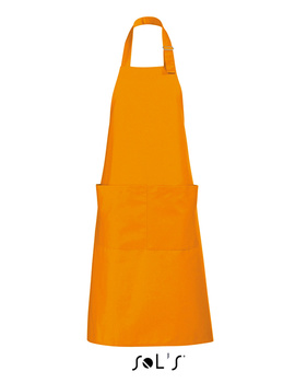 Delantal de Peto Modelo Gala Color Naranja