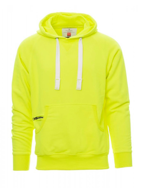 Sudadera hombre con capucha ATLANTA color Amarillo Fluo